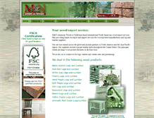 Tablet Screenshot of mnwoods.com